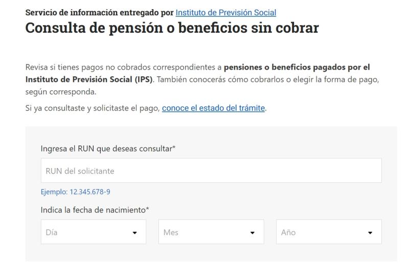 Bonos sin cobrar - Captura