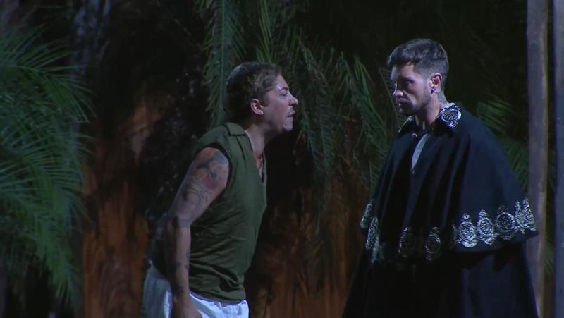 Botota peleando con Camila por no votar a Mariela en Ganar o Servir