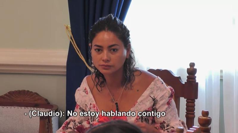 Claudio Valdivia pelea con Camila Recabarren en Ganar o Servir