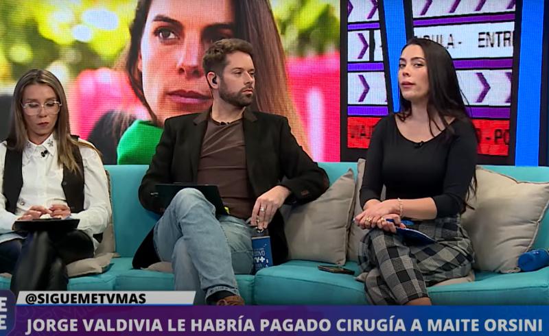 Daniela Aránguiz reveló que Maite Orsini se habría hecho un aumento mamario pagado por Jorge Valdivia.
