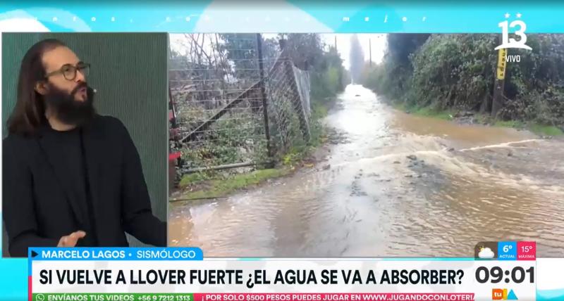 Sorpresiva aparición de Marcelo Lagos en televisión