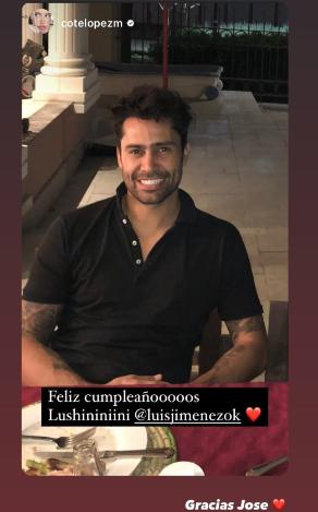 El llamativo saludo de cumpleaños de Coté López a Luis Jiménez