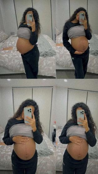 Xephora Alvarado enterneció las redes con fotos de su pancita.