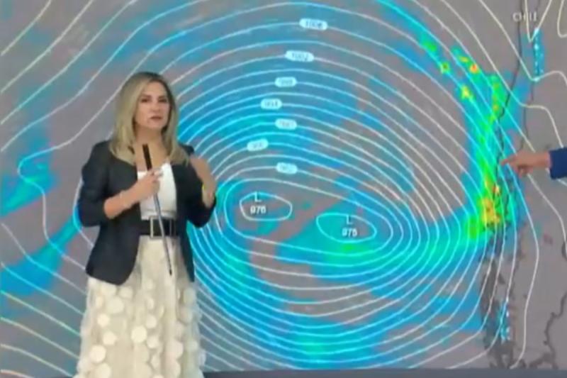 ¿El ciclón llegará a Santiago?