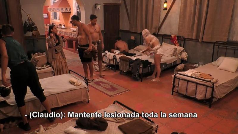 Claudio le dice a Mariela que se mantenga lesionada en Ganar o Servir