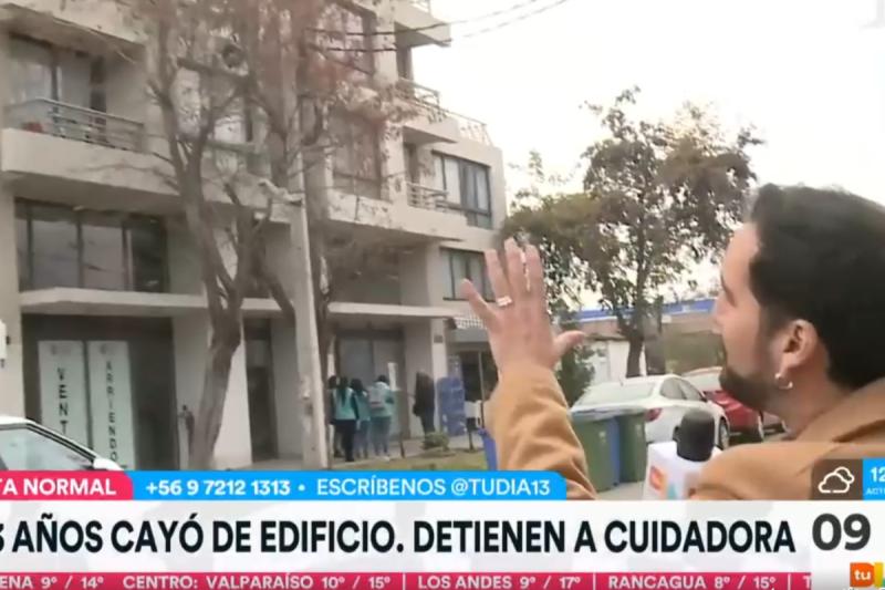 Detienen a cuidadora de niña de 3 años que cayó desde piso 8 de un edificio