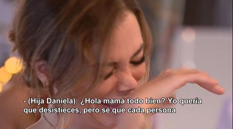Daniela Colett llora de emoción en Ganar o Servir