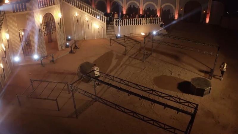 La distancia en la competencia a muerte en Ganar o Servir