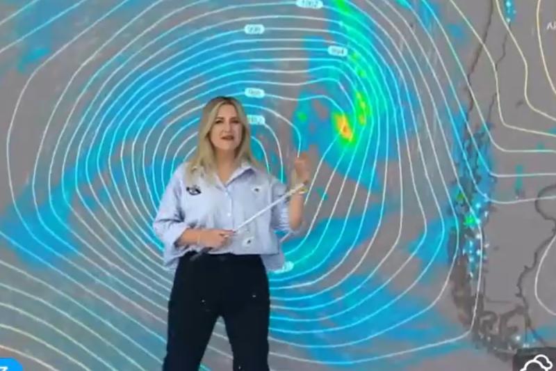 El ciclón en la Región Metropolitana