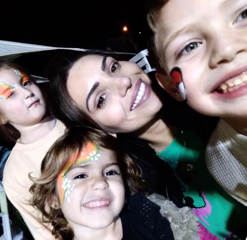 Faloon Larraguibel y sus hijos - Instagram