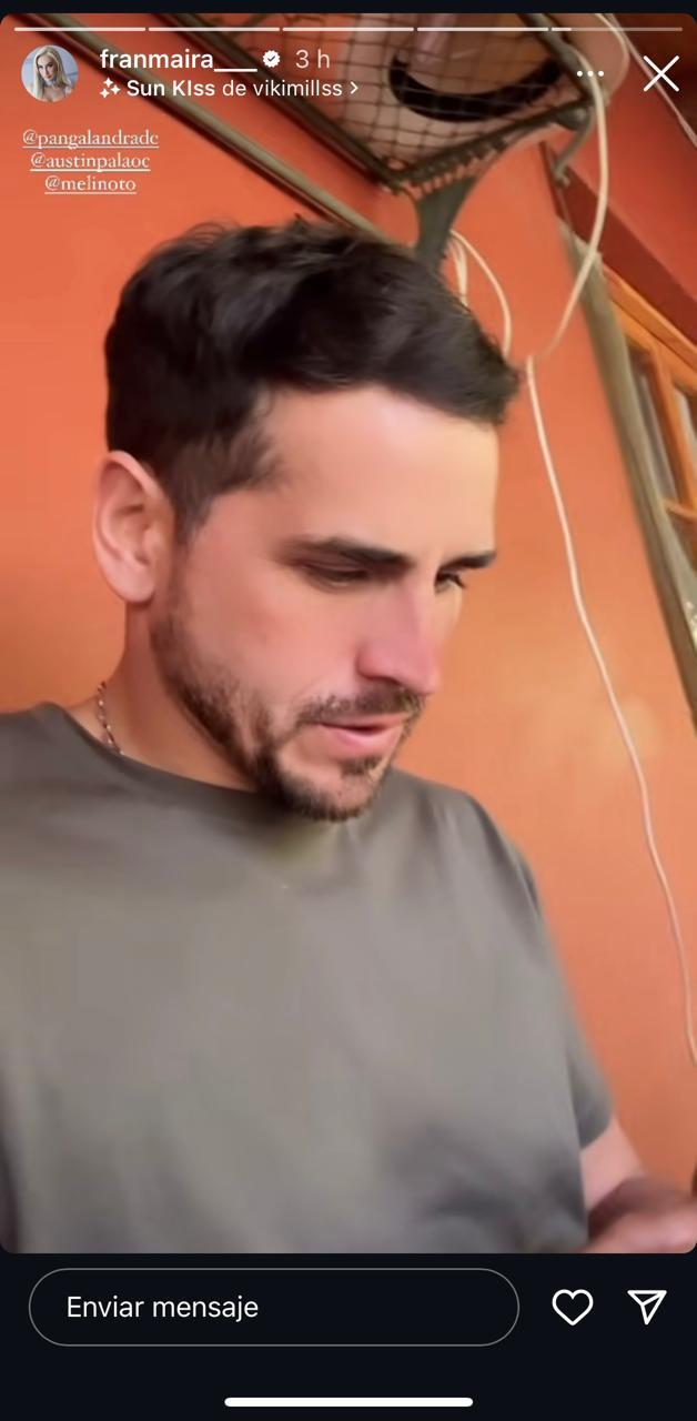 Fran Maira en el almuerzo familiar de Pangal Andrade - Instagram