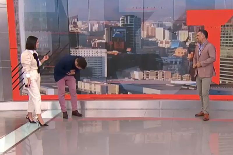 El incómodo momento de Francesco Gazzella