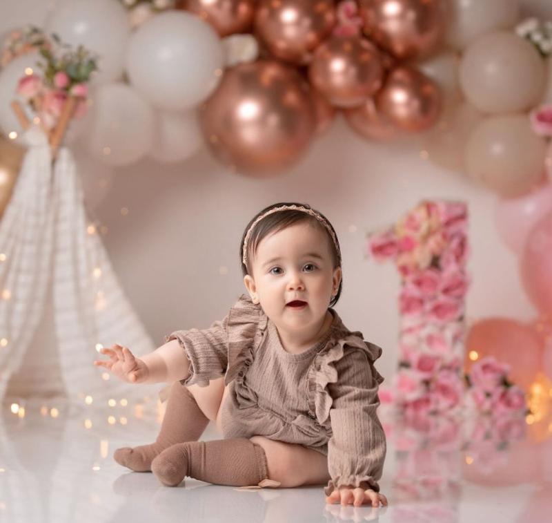 Hija de Vale Roth y Miguel de la Fuente celebra su primer cumpleaños - Instagram