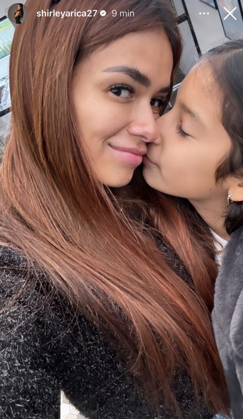 Shirley Arica y su hija Skylar - Instagram