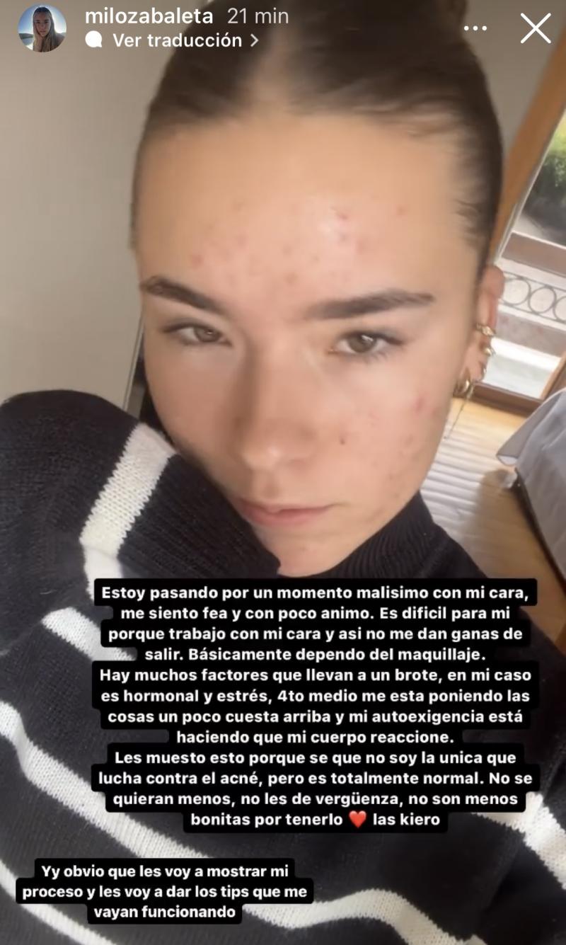 Milagros Zabaleta - Instagram