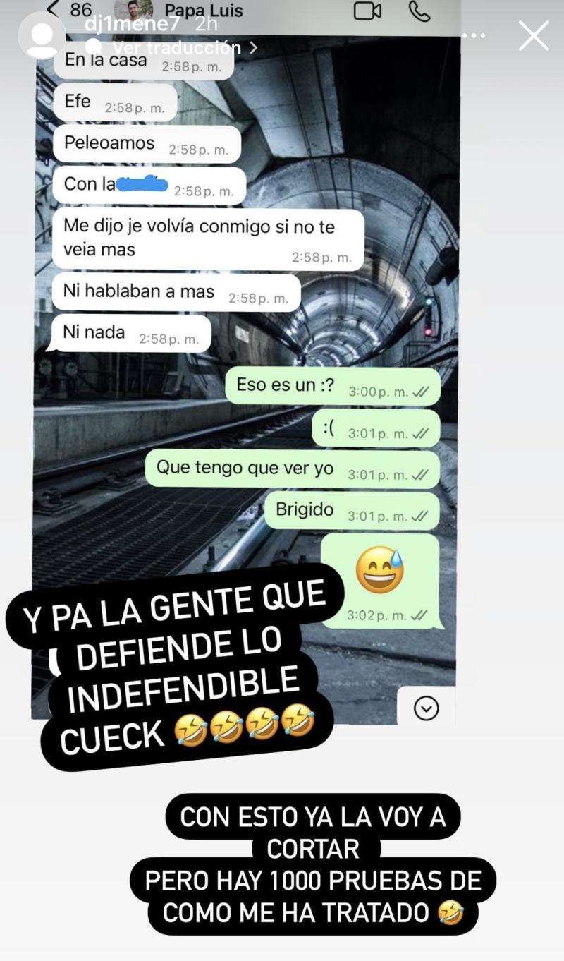Diego Jiménez arremete contra Coté López - Instagram