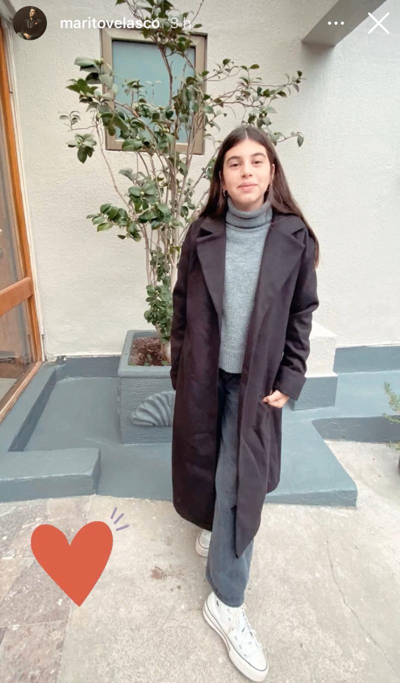 Hija de Mario Velasco y Carolina Mestrovic - Instagram