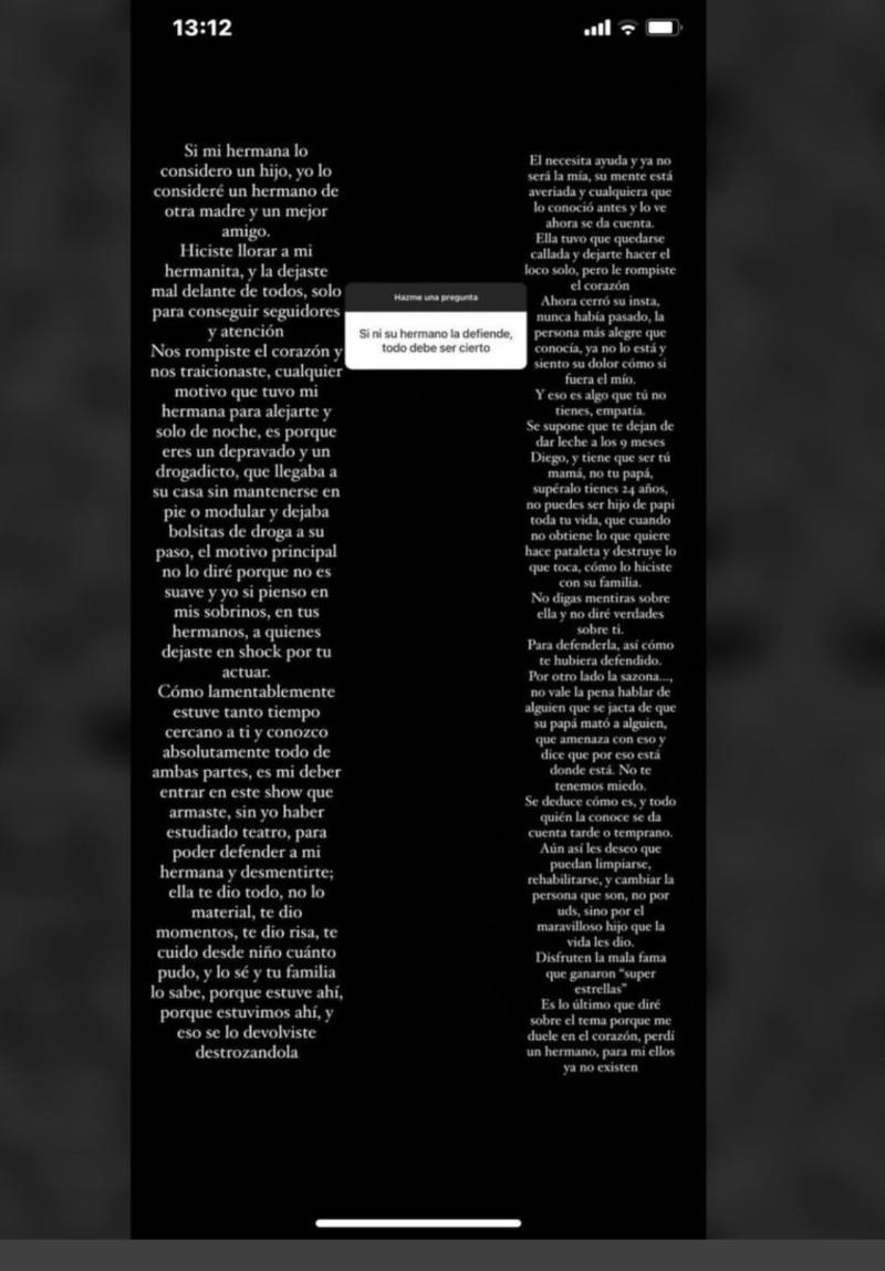 Hermano de Coté López - Instagram