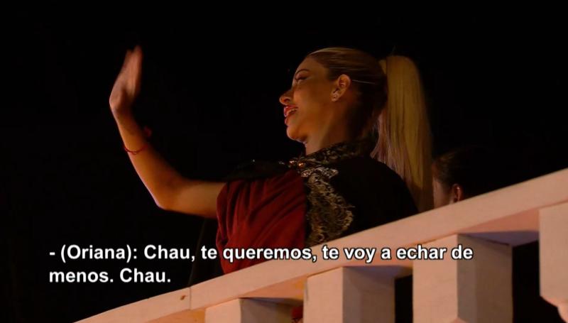 Oriana Marzoli se despide sarcásticamente de Blue Mary en Ganar o Servir