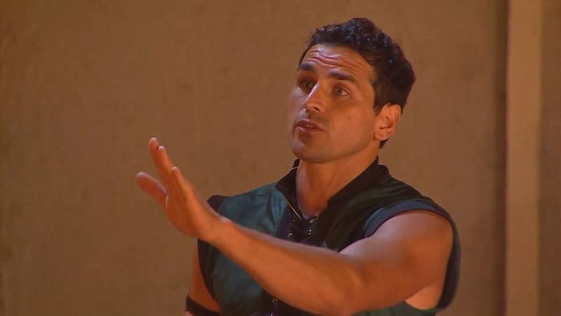 Pangal Andrade enfrentó a Luis Mateucci en la previa del círculo de fuego en Ganar o Servir