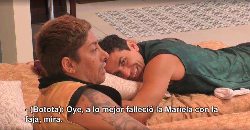 Botota bromea a Mariela en Ganar o Servir