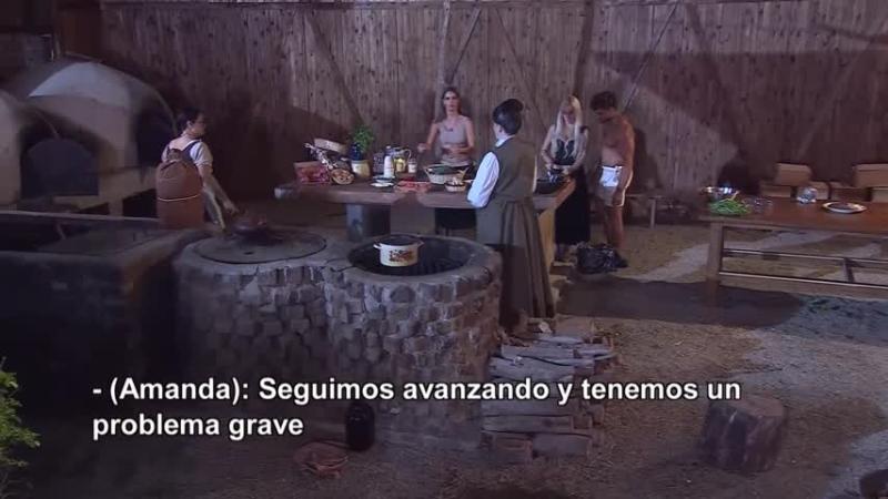 Los preparativos de la cena.