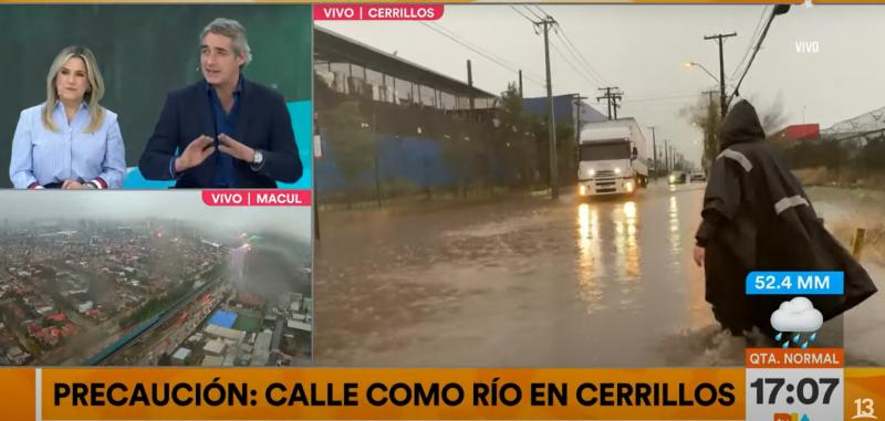 José Luis Repenning opina sobre las calles inundadas - Captura Tu Día