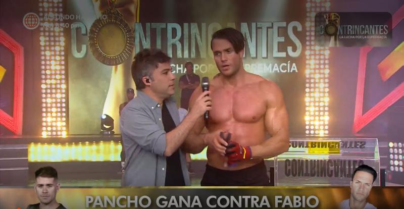 Fabio Agostini pierde ante Pancho en reality peruano en 2022