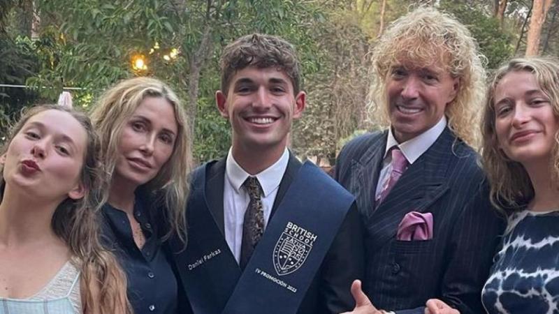 Leonardo Farkas y su familia - Créditos Instagram