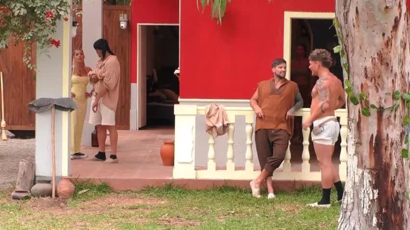 Rai, junto a Daniela y Luis.