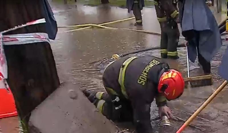 Emergencia por inundaciones en Pedro Aguirre Cerda