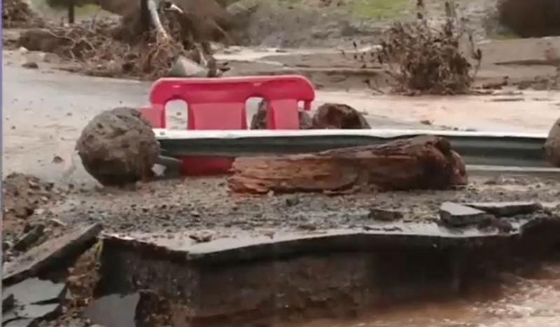 Desborde Estero Puangue