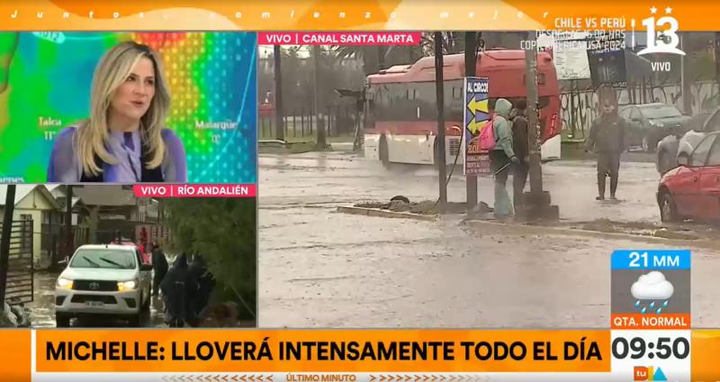 Hasta qué hora durará la lluvia en la capital - Créditos captura "Tu Día"