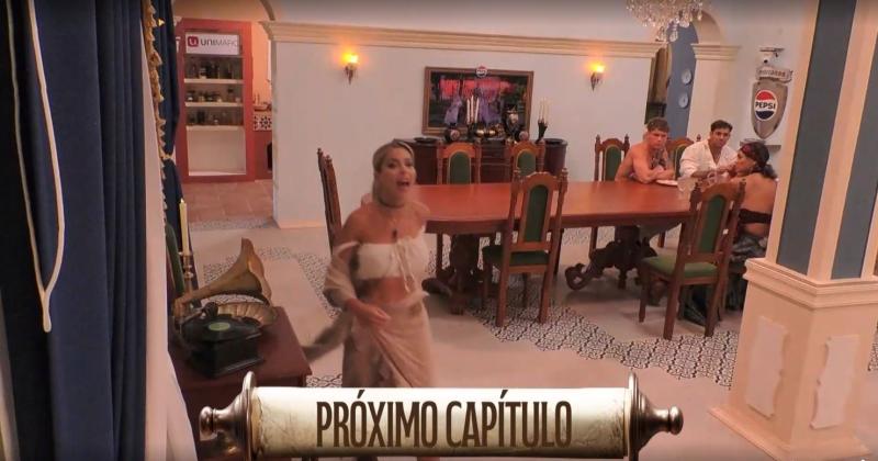 Oriana gritando por toda la casa de Ganar o Servir