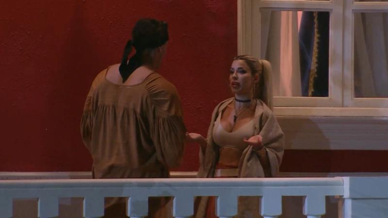 Oriana Marzoli y Facundo González pelean en Ganar o Servir