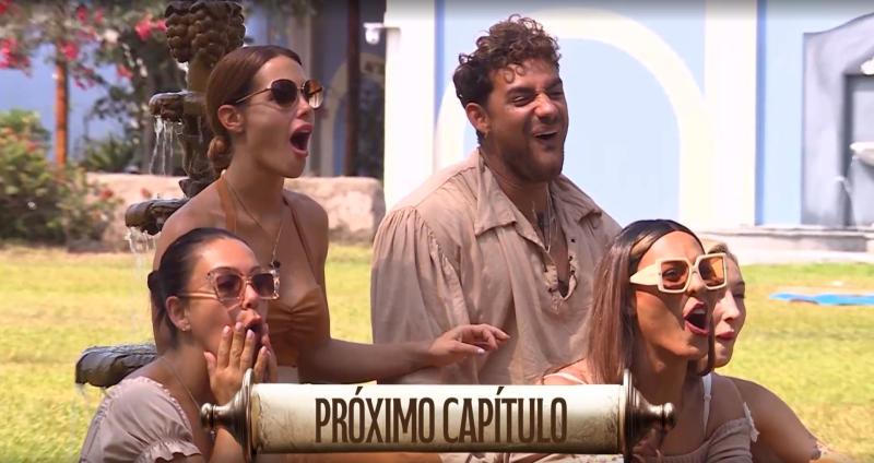 Participantes de Ganar o Servir sorprendidos con el pastelazo de Pangal