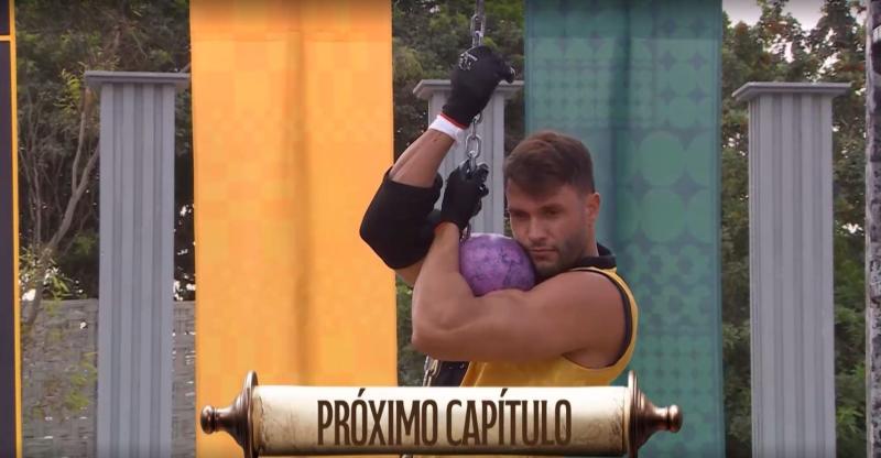 Fabio Agostini en prueba de Ganar o Servir