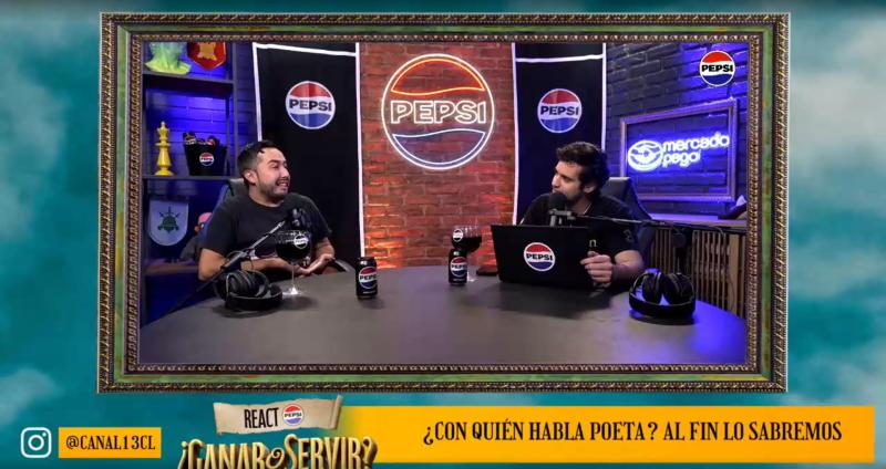 Poeta en React Pepsi de Ganar o Servir con NiTan Zorrón