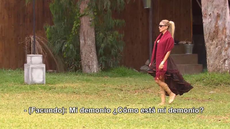 Oriana Marzoli está furiosa con Facundo en Ganar o Servir