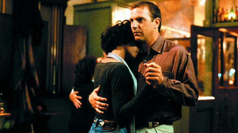 Kevin Costner y Whitney Houston en 'El Guardaespaldas'