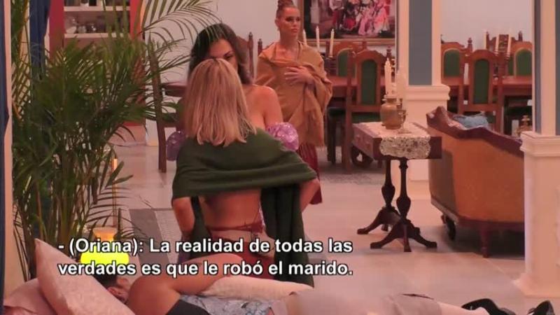 El enojo de Oriana en Ganar o Servir.
