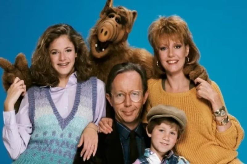 La familia Tanner de "Alf", la serie de Benji Gregory