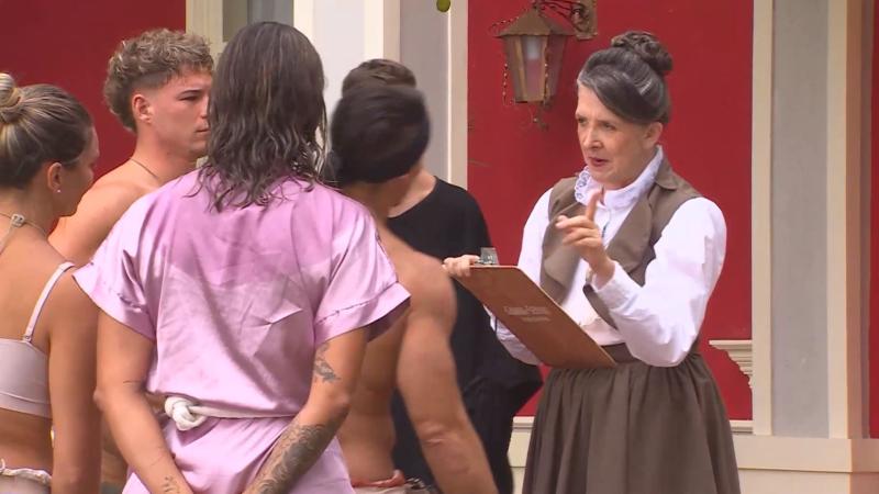 Amanda no se deja amedrentar por Facundo en Ganar o Servir