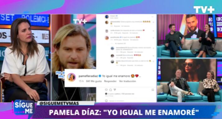 La inesperada reacción de Pamela Díaz sobre las declaraciones de Jean Philippe Cretton.