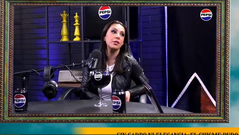 Mariela Sotomayor en el React Pepsi de Ganar o Servir