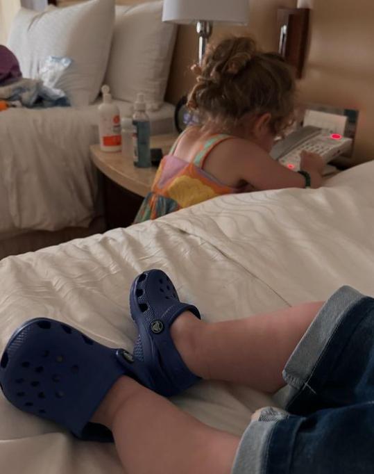 Pancho Saavedra anunció la llegada de su segundo hijo con tiernas imágenes.