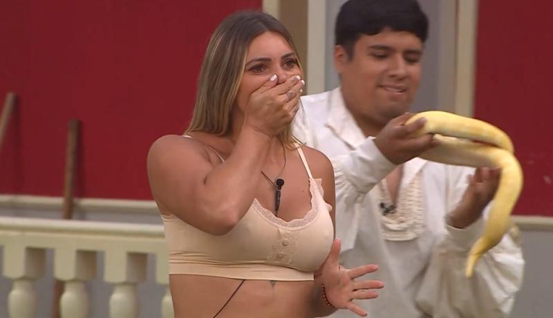 Faloon Larraguibel tuvo que enfrentarse a uno de sus grandes miedos en una nueva dinámica de Ganar o Servir..