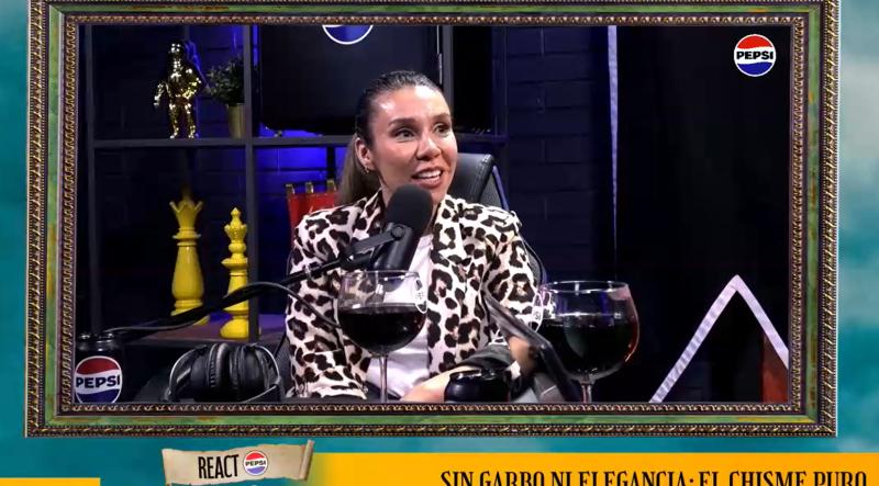 Cecilia Pérez en el React Pepsi de Ganar o Servir