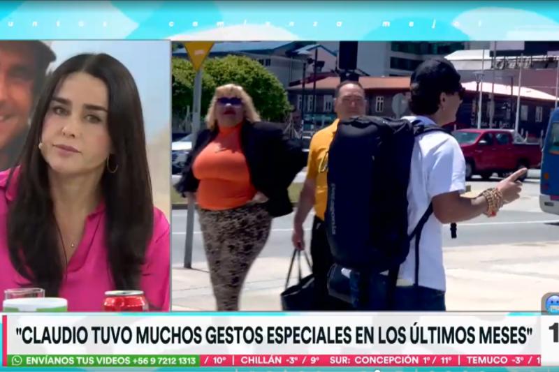 Hermana de Claudio Iturra en "Tu Día"