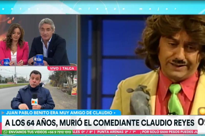 Juan Pablo Benito habla de su amigo, Claudio Reyes